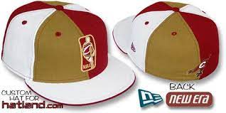 Cavaliers Key Insider Pinwheel Gold Burgundy White Fitted Hat Fitted Hats Hats New Era Fitted