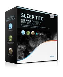 Malouf Sleep Tite 5 Sided Mattress Protector With Omniphase And Tencel Queen Reviews Mattress Pads Toppers Bed Bath Macy S In 2020 Mattress Protector Mattress Mattress Furniture