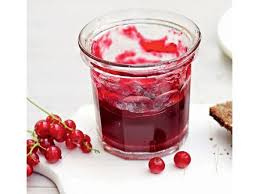 Rote Johannisbeer Konfiture Johannisbeermarmelade Johannisbeerkonfiture Marmelade