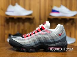 nike zoom running shoes men shoes air max95 casual sport 609048 106 size discount