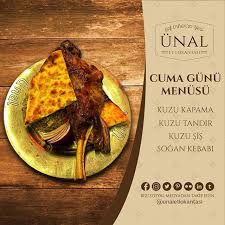 Cuma Gunu Menusu Kuzu Kapama Kuzu Tandir Kuzu Sis Sogan Kebabi Unaletlokantasi Unalet Unal Gaziantep Ye Yemek Gurme Lezzetler Gurme
