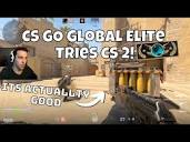 CS GO Global Elite Tries CS 2! CS 2 Ranked Gameplay! - YouTube