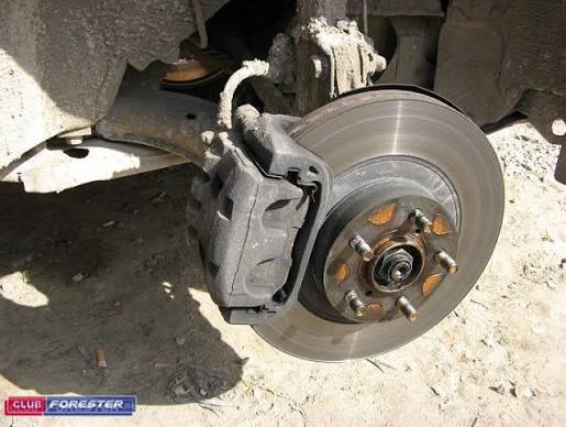 ЗАМЕНА ПЕРЕДНИХ ТОРМОЗНЫХ КОЛОДОК - Страница 2 - F.A.Q. - CLUB SUBARU FORESTER