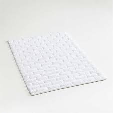 Bathroom rugs are less about functionality and more about style. Bathroom Rugs And Bath Mats Crate And Barrel