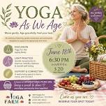 Yoga As We Age — yoga Farm