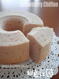 white garden 草莓酱戚风 desserts food strawberry