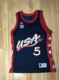 Details About Rare Vintage Grant Hill Usa Olympic Nba Champion Jersey Size 40 5