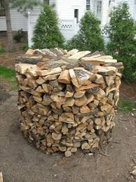 Now This Is How To Stack Wood Wood Shed Outdoor Wood Outdoor Firewood Rack