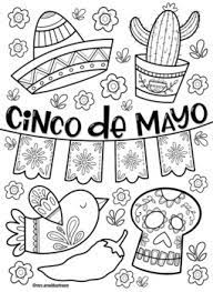 Happy cinco de mayo coloring pages! Cinco De Mayo Coloring Page By Mrs Arnolds Art Room Tpt