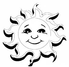 Bellissimo Sole Da Colorare E Da Ritagliare Gratis Disegni Da Colorare Colori Immagini