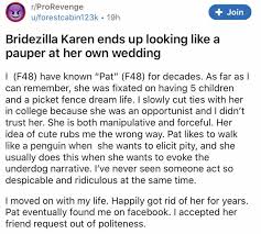 Bridezilla Karen Ends Up Looking Like Pauper At Her Own Wedding Fail Blog Funny Fails In 2020 Bridezilla Wedding Fail Revenge Stories