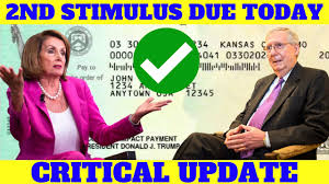 Progress Second Stimulus Check Update Senate Votes Stimulus Bill 1200 2nd Stimulus Check Dec 11 Youtube