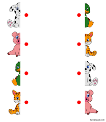 Exercice A Imprimer Gratuitement Les Images Coupees Jeux Gratuits Pour Enfants Jeux Educatifs Maternelle Activites De Couleur