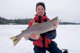 Why You Should Stay Off The Bottom When Ice Fishing Outdoor Canada Ice Fishing Huts Fish Ice Fishing