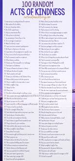 101 Of The Best Random Acts Of Kindness Ideas Random Acts Of Kindness Small Acts Of Kindness Kindness