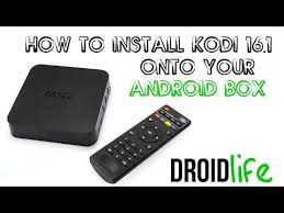 How To Install Kodi 16 1 Onto Your Android Box Mxq Mxq Pro M8s Cs918 Youtube Android Box Kodi Android