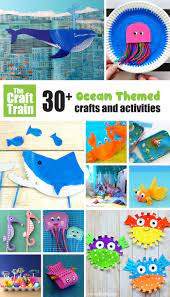 Bugs are a very common topic of conversation in our house. 30 Ocean Crafts And Activities The Craft Train