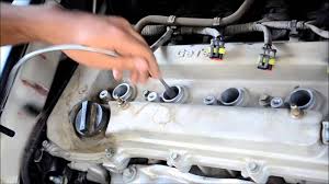 How To Change Spark Plugs كيف تغير بواجي 4 سلندر Youtube