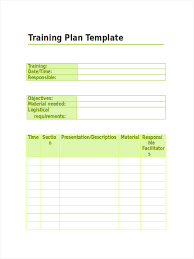 Training Session Plan Template Free Sample Excel Pdf Sap Xls