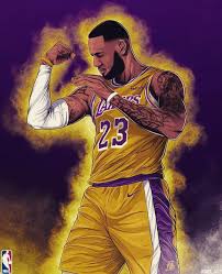 Here you can download the best lebron james background pictures for desktop, iphone, and mobile phone. With A Healthy Lebron James All Season Long The Lakers Would Still Be In Playoff Contention True Or Lebron James Wallpapers Lebron James Art Lebron James