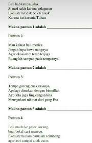 Check spelling or type a new query. Menentukan Makna Dari Pantunberikan Penjelasan Mengenai Isi Atau Amanat Pantun Tersebut Brainly Co Id