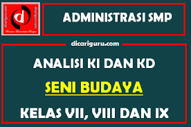 Yang mencerminkan sikap orang beriman, berakhlak mulia, percaya diri, dan bertanggung jawab. Analisis Ki Dan Kd Seni Budaya Smp Kelas 7 8 Dan 9 Dicariguru Com