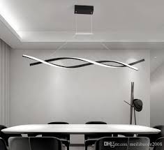 2020 Matte Black Or Grey Minimalist Modern Led Pendant Lights For Living Room Dining Kitchen Room Pendant Lamp Fixtures Myy From Meilibaode2008 183 5 Dhgate Com