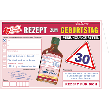 Dabei werden verschiedene sorten der trendigen spirituose verkostet und der oder die beschenkte erfährt interessantes über die geschichte und herstellung von gin. Karte Mit Krauterlikor Zum 30 Geburtstag Andrea Geschenke De
