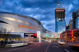 Commuters often take the yonge subway line another major feature of this region is the cn tower, a popular visiting site for tourists. Rogers Place And The Ice District Hok