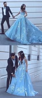 Elegant V Neck Off Shoulder Prom Gowns Light Blue Prom Dresses Charming Ball Gowns Light Blue Prom Dress Prom Dresses Lace Prom Dresses Ball Gown