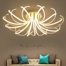 Encuentra en nuestra página luces led para: Eusolis Ceiling Lights Modern Led Aluminium Luces Led Para Casas Living Room Lights Iluminacion Interior Plafoniere Moderne Ceiling Lights Aliexpress