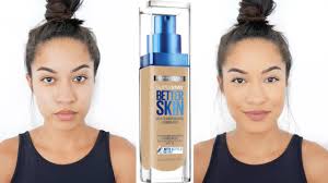 Just received the @maybelline superstay better skin foundation in 30 warm nude. Better Skin Maybelline Superstay Better Skin Foundation Full Review Demo Youtube