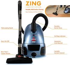 Bissell Zing Bagged Canister Vacuum Amazon Bissell Zing Bagged Canister Vacuum 22q3 Powerful Suction Gets The Dirt High And Low And Is Great For Bare Floors Canister Vacuum Canisters Portable Vacuum