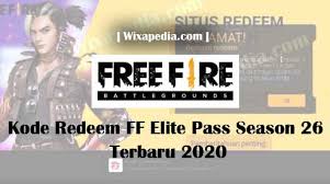 Kode redeem free fire 3 agustus 2020 ‼️ elite pass gratiss 🥰 kali ini gua akan bagi bagi kode redeem dan give away lagi gaes bagi yang mau ikutan give ayaw. Kode Redeem Ff Elite Pass Season 26 Gratis Buruan Klaim