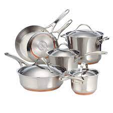 How to cook with copper pots and pans. Stainless Steel Copper Bottom Cookware Ethnic Foods R Us