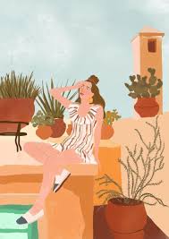 Ibiza A4 A5 Art Print Art Prints Watercolor Illustration Art Day