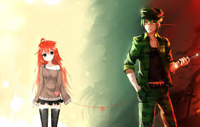 Zerochan has 6,676 happy tree friends anime images, wallpapers, hd wallpapers, android/iphone wallpapers, fanart, cosplay pictures, facebook covers the portrayal of death in happy tree friends is usually graphic and exaggerated, depicting bloodshed and dismemberment in a vivid manner. Wallpaper Girl Anime Art Guy Thread You Flaky Bai Yemeng Flippy Happy Tree Friends Images For Desktop Section Syonen Download