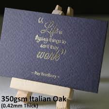 Give a flavor to your business cards with a rich color in between. 325gsm 650gsm Black Card Selections My Fancy Cards