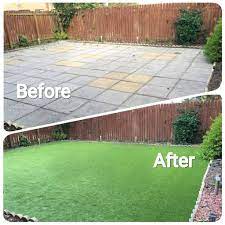 Before And After Theturfwarehouse Artificial Fakegrass Artificialgrass Astroturf Grass Artificial Grass Backyard Artificial Grass Best Artificial Grass