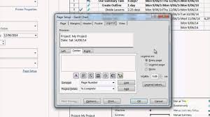 Printing Project Information In Microsoft Project 2013 Tutorial