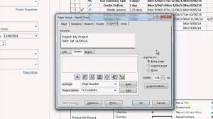 Printing Project Information In Microsoft Project 2013 Tutorial