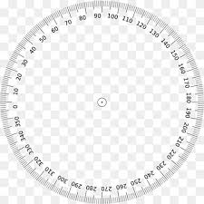 degree protractor angle circle printable protractor 360 white text rectangle png pngwing