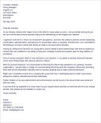 Find inspiration for your application letter, use one of our professional templates, and score the job you want. Free 9 Sample Executive Cover Letter Templates In Ms Word Pdf
