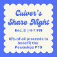 Culver's Night! event image