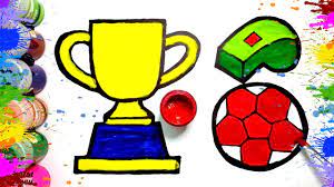 Ich kann ein pferd nicht mit gewalt von a nach b bringen. Fussball Cup Zeichnen Lernen Fur Kinder Drawing A Soccer Cup For Kids Malen Fur Kinder Youtube