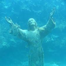 Christ Of The Abyss A Must Do Dive In Liguria Christ Of The Abyss Jesus Statue San