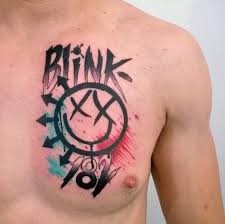 Mark hoppus was born on march 15, 1972 in ridgecrest, california, usa as mark allan hoppus. 50 Blink 182 Tattoos For Men Rock Band Ink Ideas Blink 182 Tattoo Emo Tattoos Tattoos