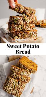 Moist Healthy Sweet Potato Bread Recipe Zestful Kitchen Recipe Sweet Potato Bread Sweet Potato Stuffed Sweet Potato Healthy