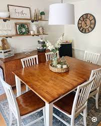 Dining Room Decor From Spring To Summer Our Little Home Style Farmhouse Dining Rooms Decor Small Dining Room Table Dining Table Decor Everyday