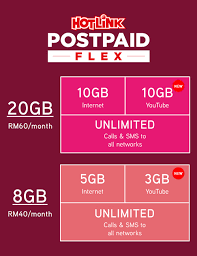 Maxis offers more affordable postpaid plans for oku customers. Hotlink Postpaid Flex Upgraded To 20gb Internet Launches Exclusive Show With Astro